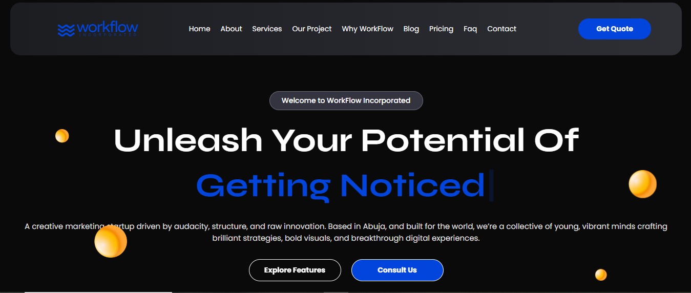 WORKFLOW WEBSITE